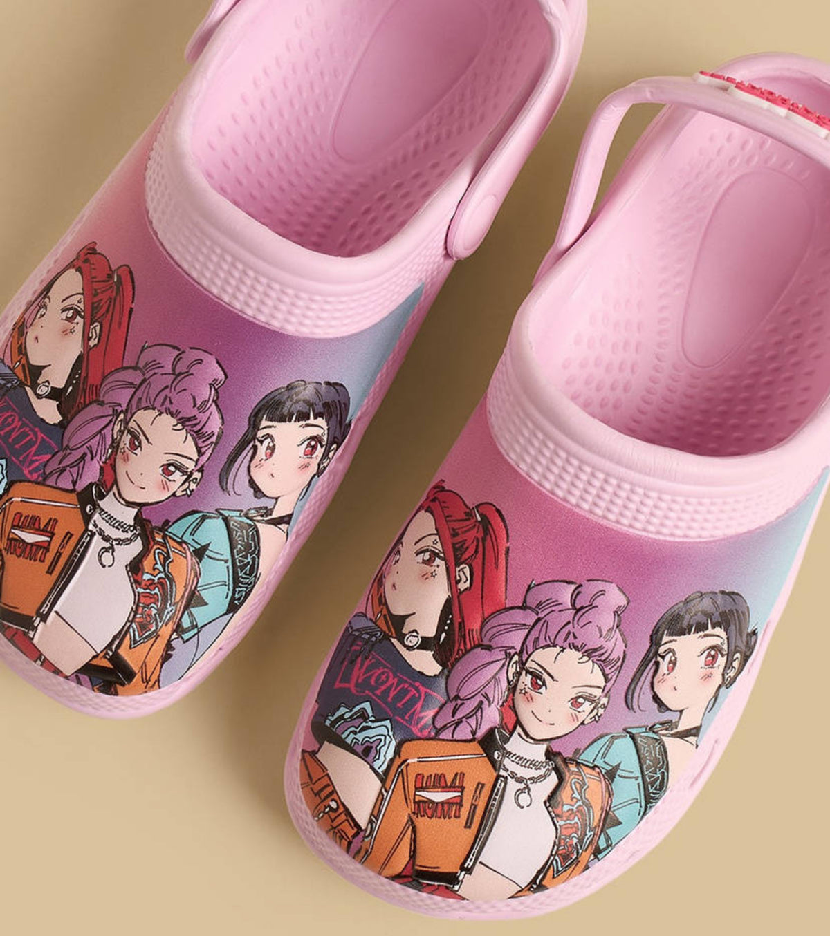 KPop Demon Hunters Print Clogs with Backstrap