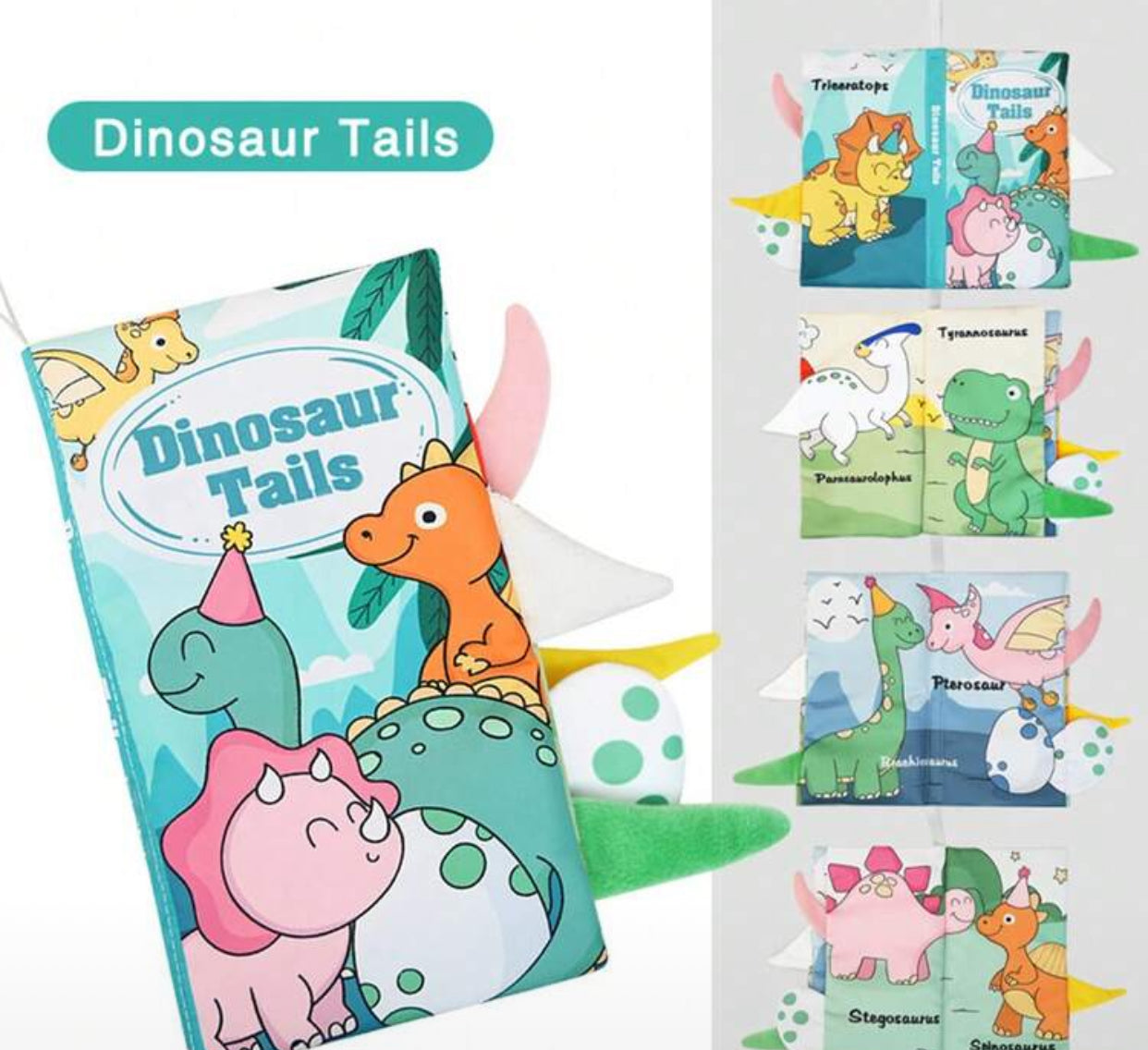 1pc Tearing Tail Book For Babies (immediate)