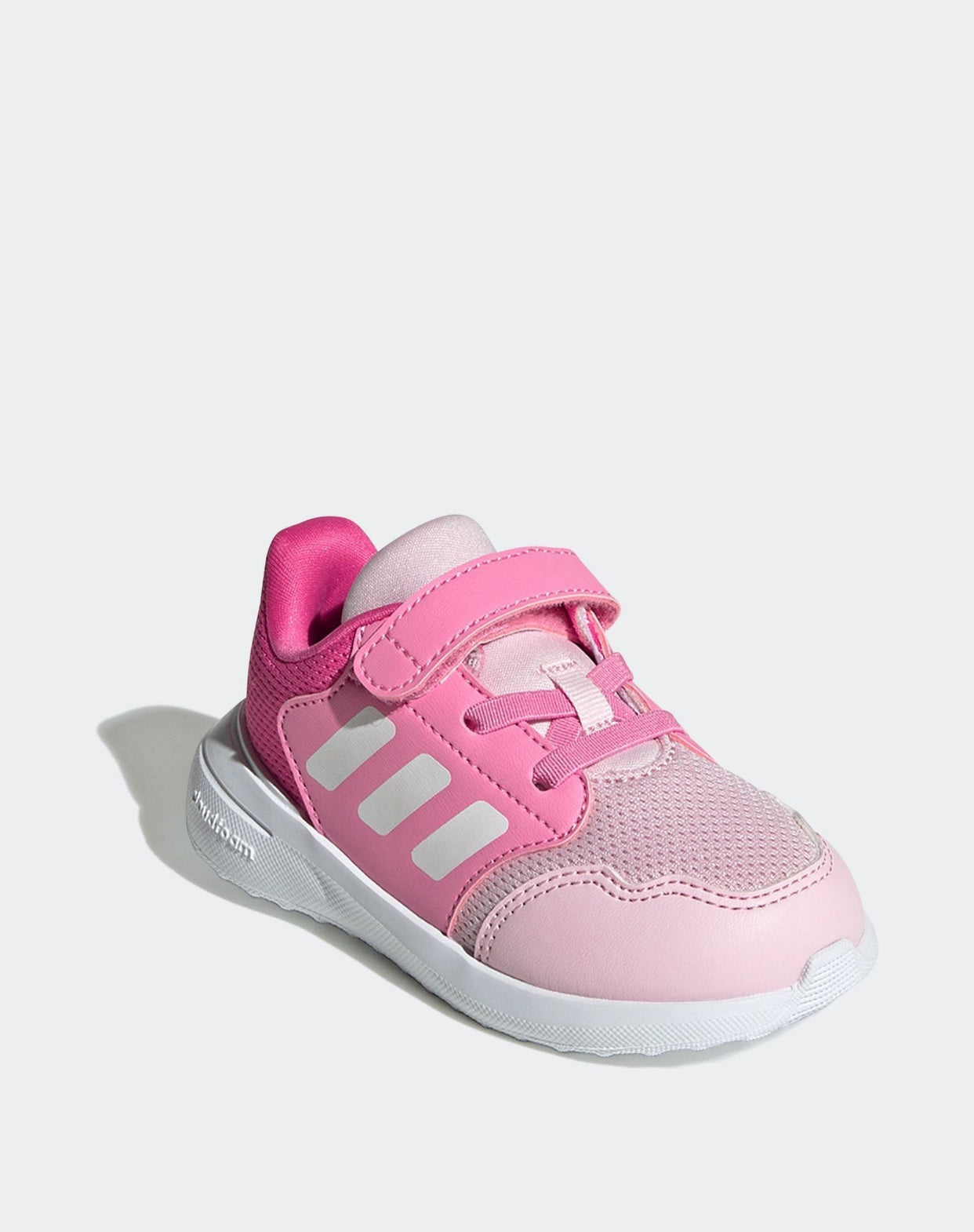 adidas Pink Hook and Loop Tensaur Run 3.0 Infant Trainers