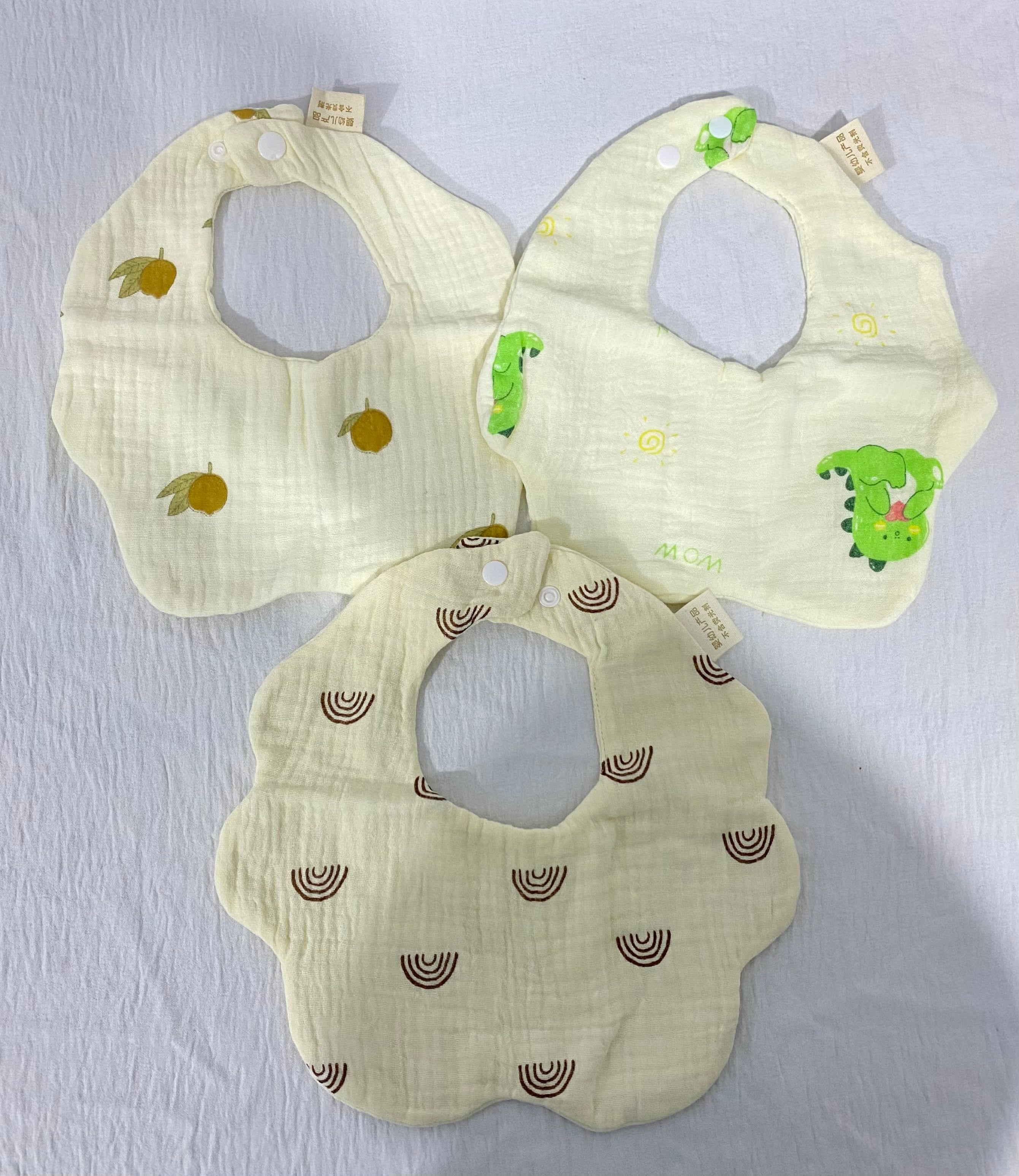 3pcs Bibs Set (immediate)