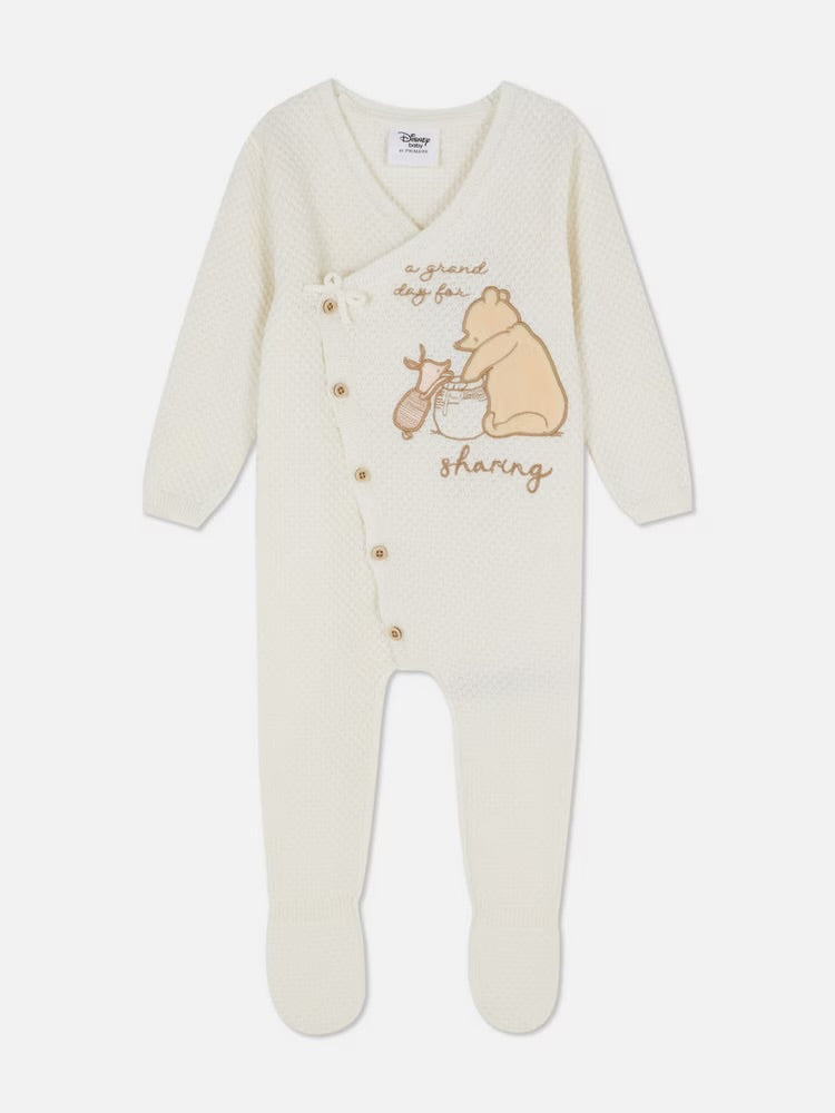 Disney's Winnie the Pooh Wrap-Front Sleepsuit (immediate)