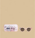Stitch Print Sunglasses with Case