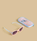 Stitch Print Sunglasses with Case