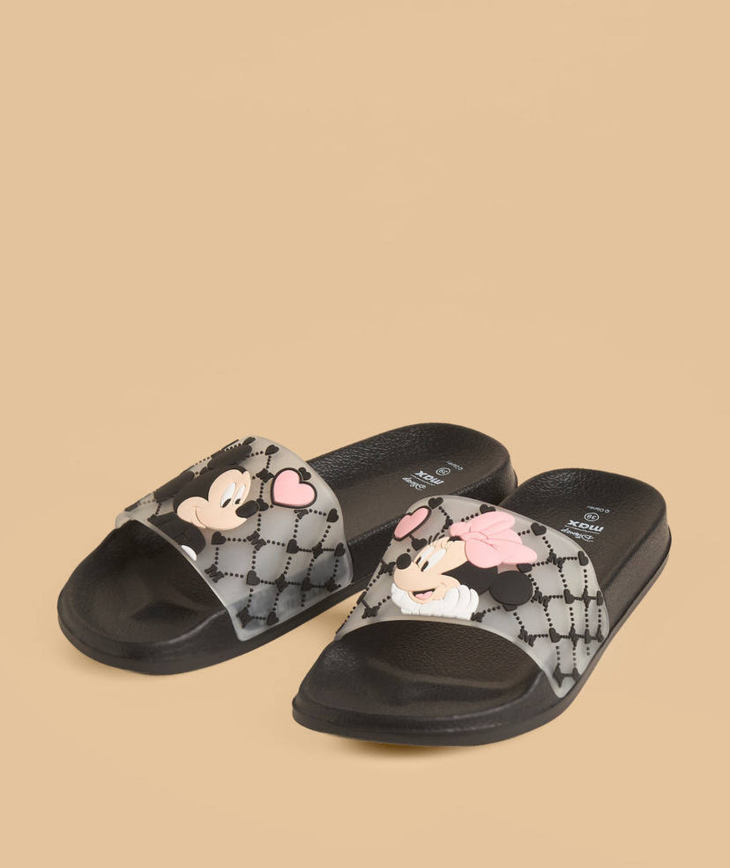 Mickey and Minnie Mouse Embossed Slides