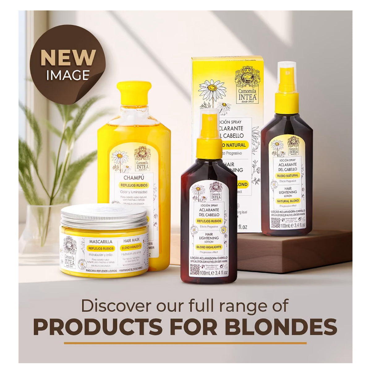 Camomila Intea - Blonde Highlights - Conditioner for blonde hair - 250 ML