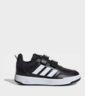 adidas Black/White Hook and Loop Tensaur Sport 3.0 Junior Trainers