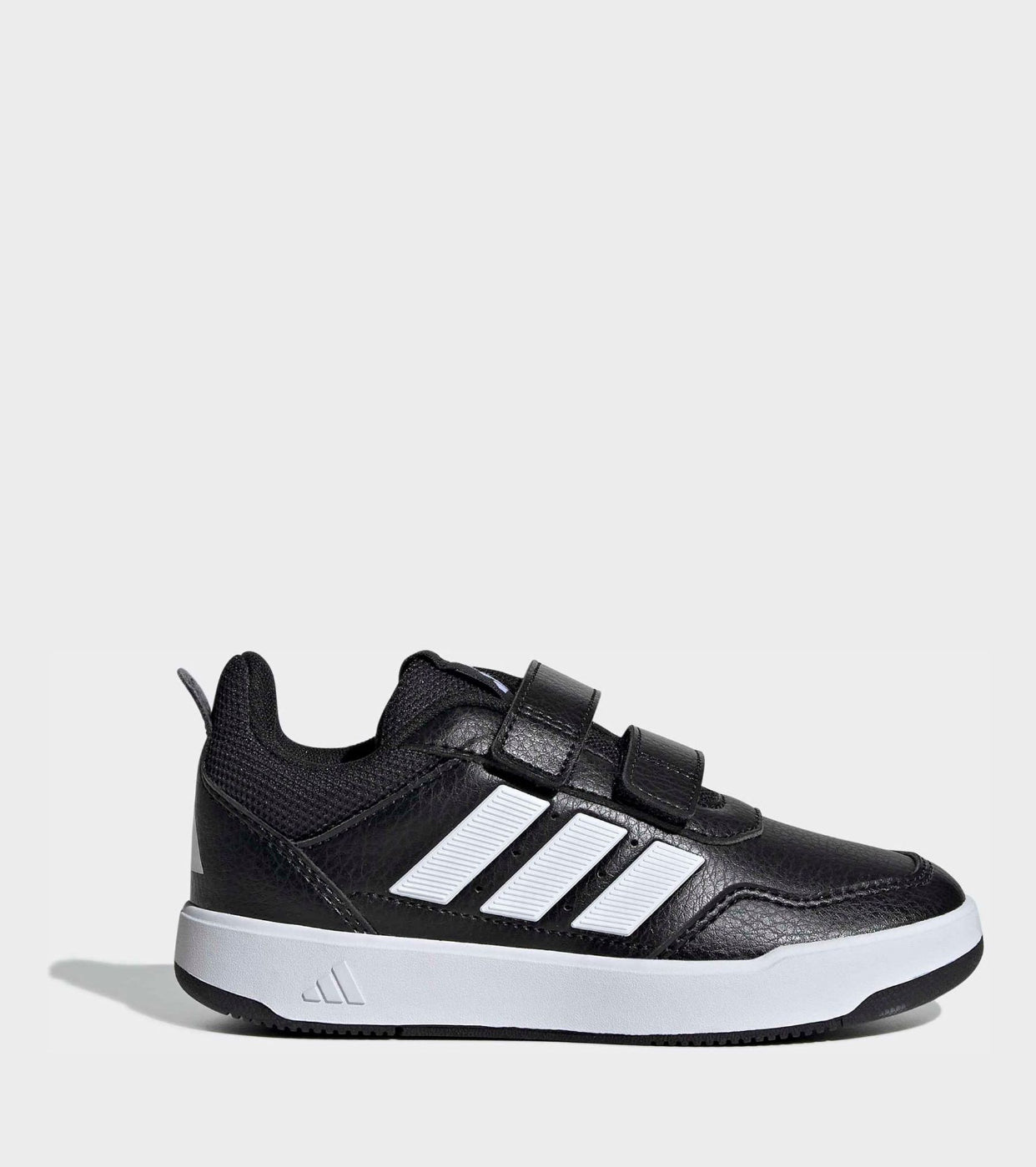 adidas Black/White Hook and Loop Tensaur Sport 3.0 Junior Trainers