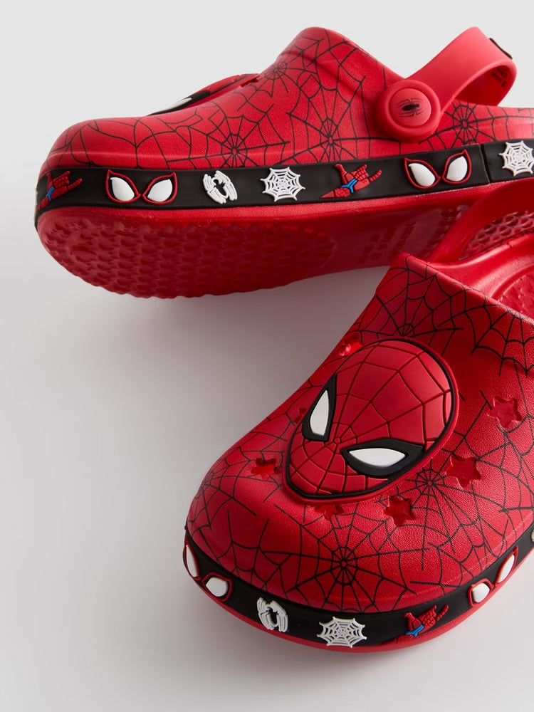 MARVEL Spider-Man Light Up Clogs