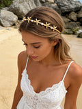 1pc Faux Pearl Starfish Headband