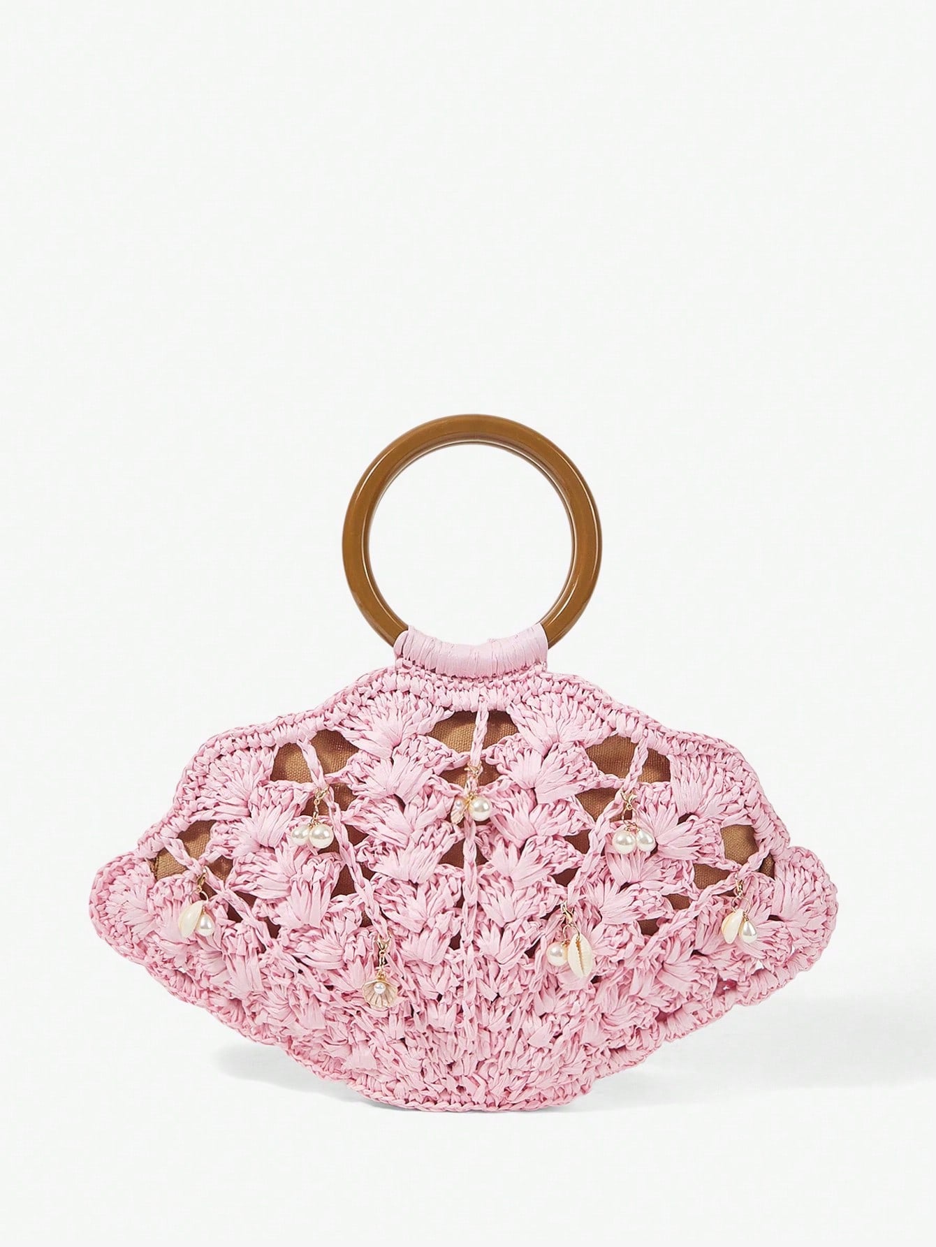 Women Straw Woven Beach Bag