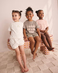 Brown/Cream Short Pyjamas 3 Pack