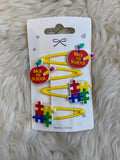 4pcs school hair clip