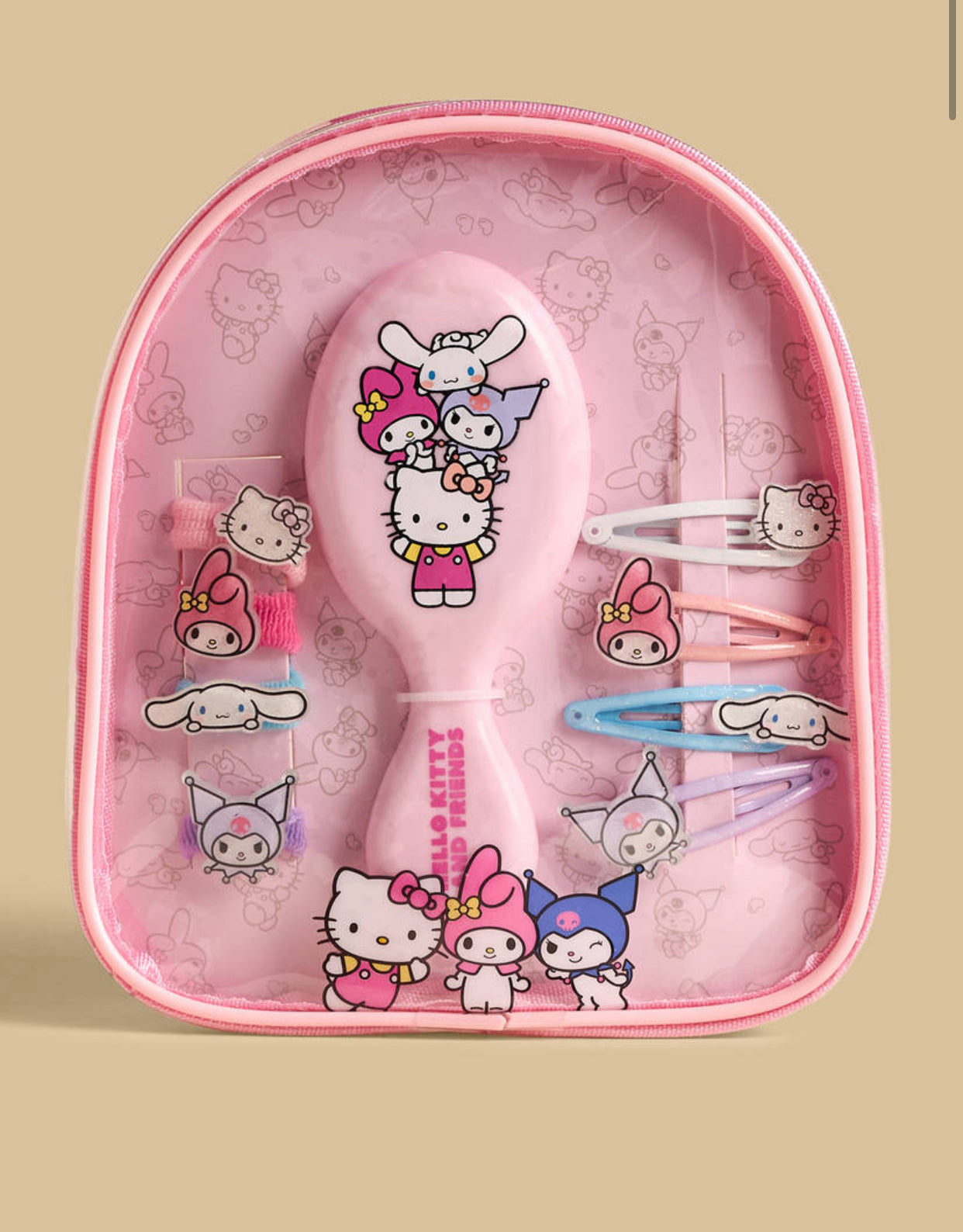 Hello Kitty and Friends Print 9-Piece Hair Accessory Set (immediate)