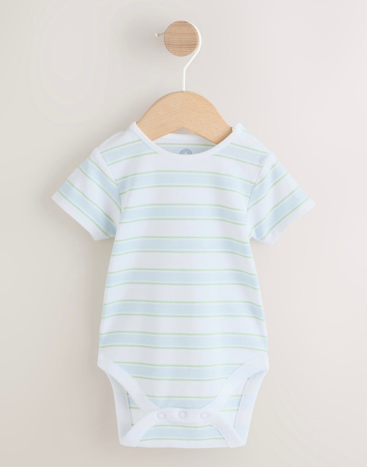 Blue Bear Woven Dungarees and Bodysuit Baby Set