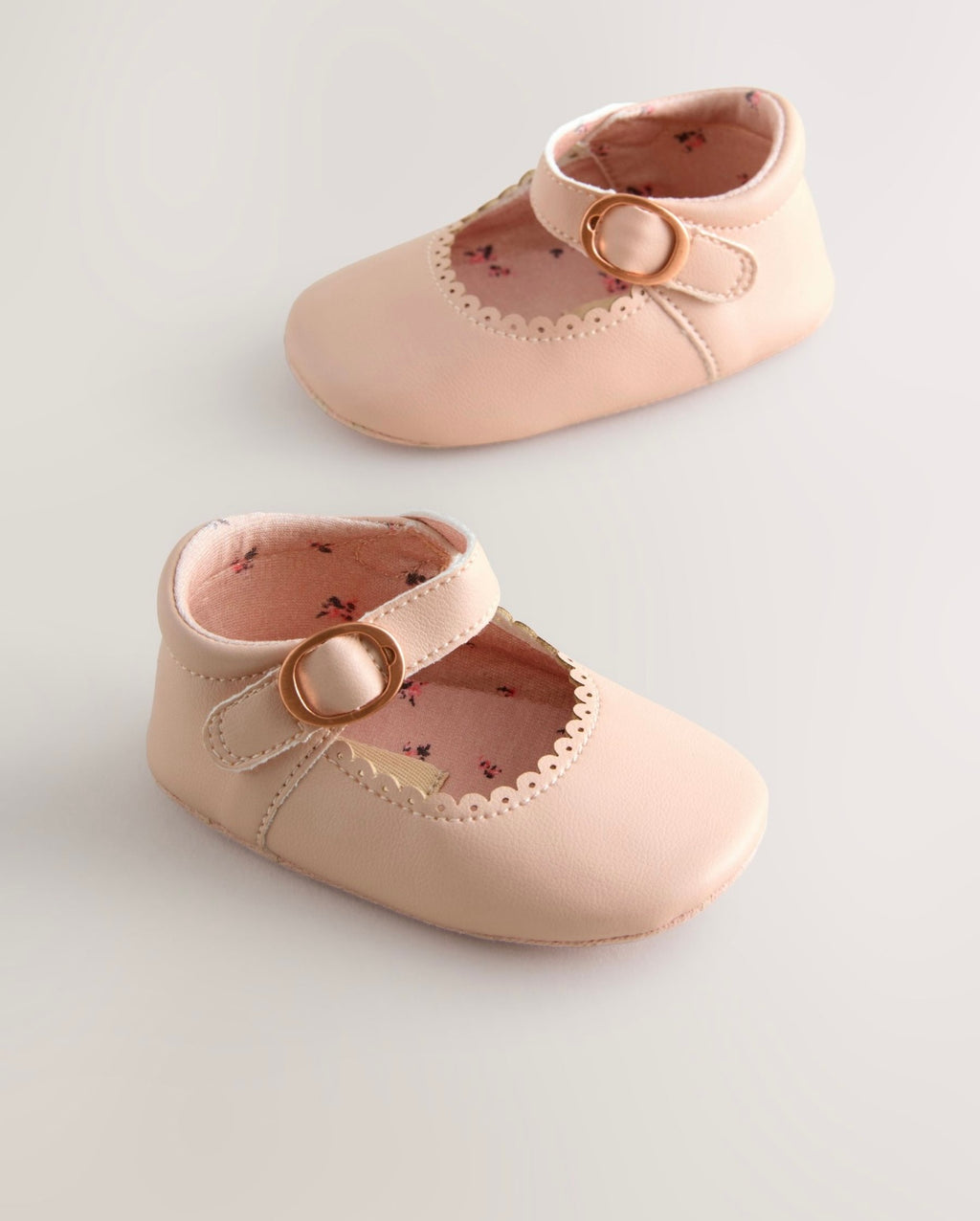 Pink Mary Jane Baby Shoes