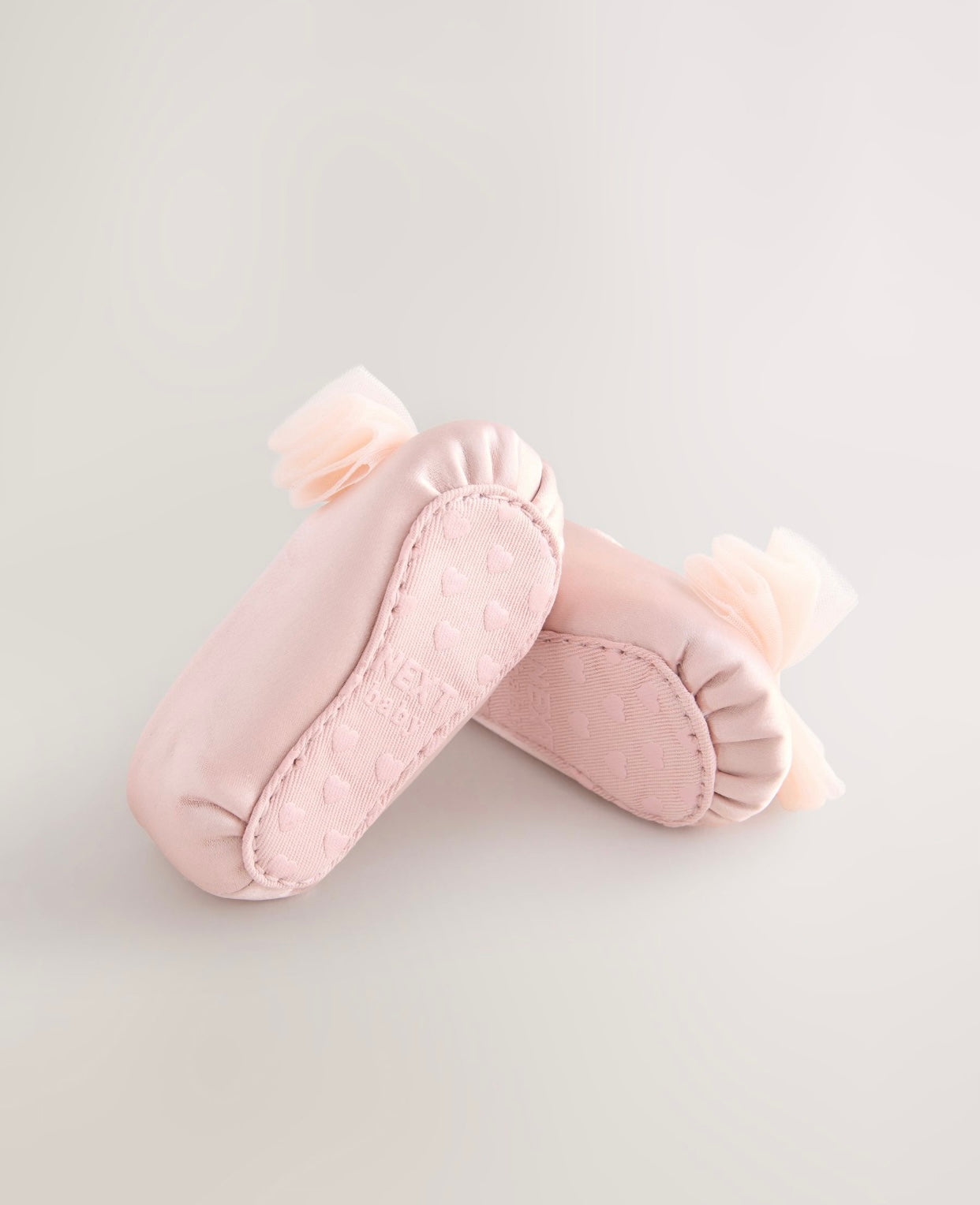 Pink Baby Bow Occassion Shoes
