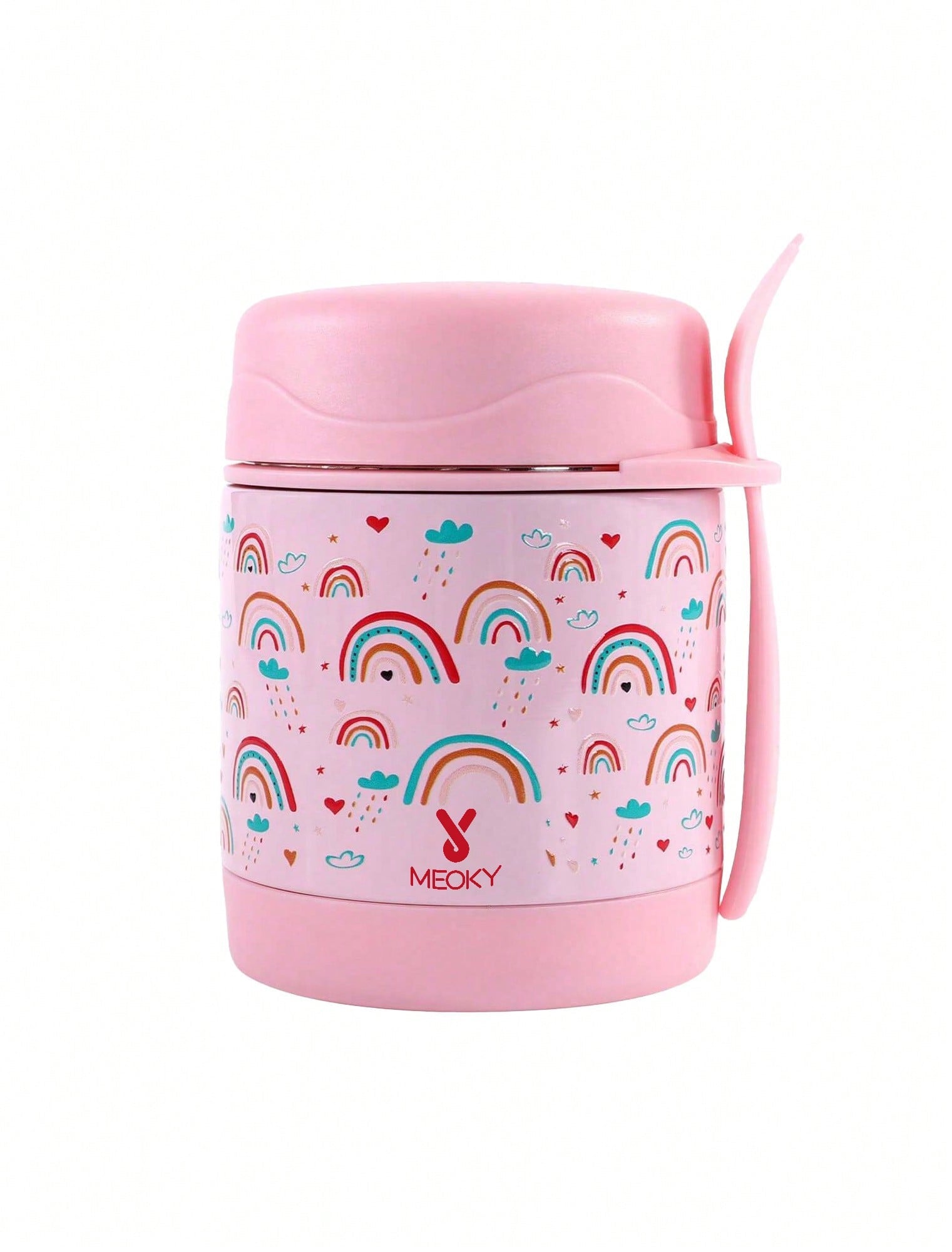 Meoky 300ml Stainless Steel Vacuum Insulated Food Jar