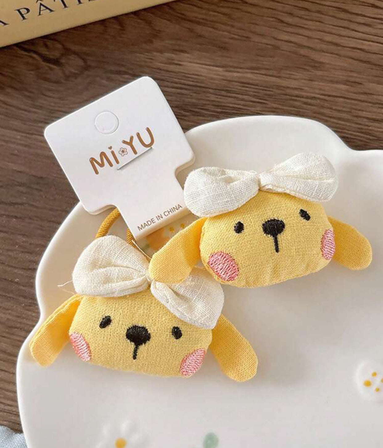 2Pcs puppy elastic hair band
