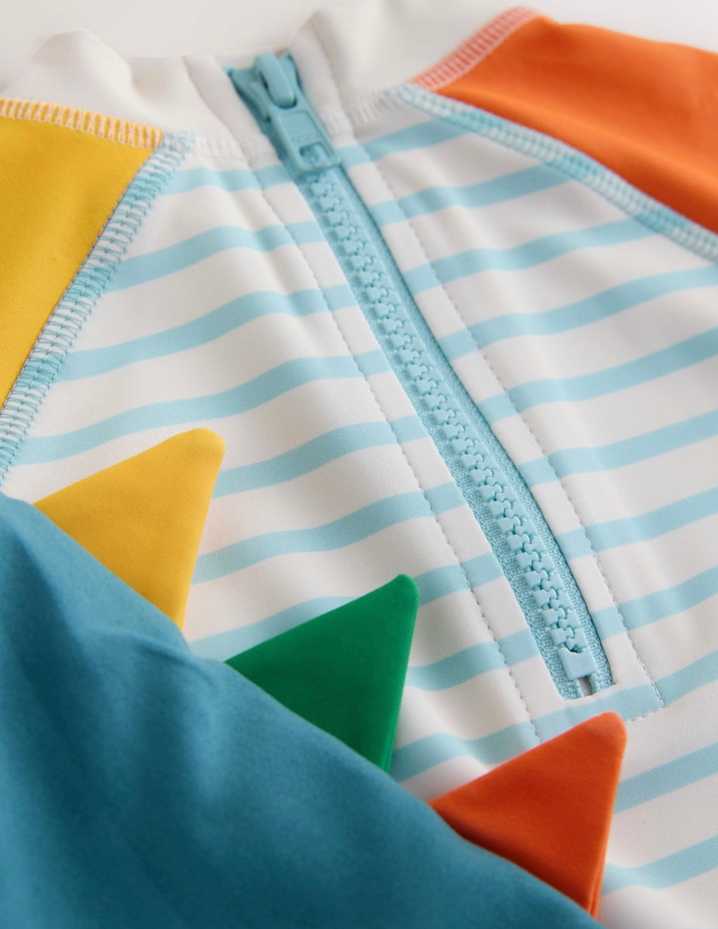 White/Red/Yellow Short Sleeve Sunsafe
Rash Vest and Swim Shorts Set
