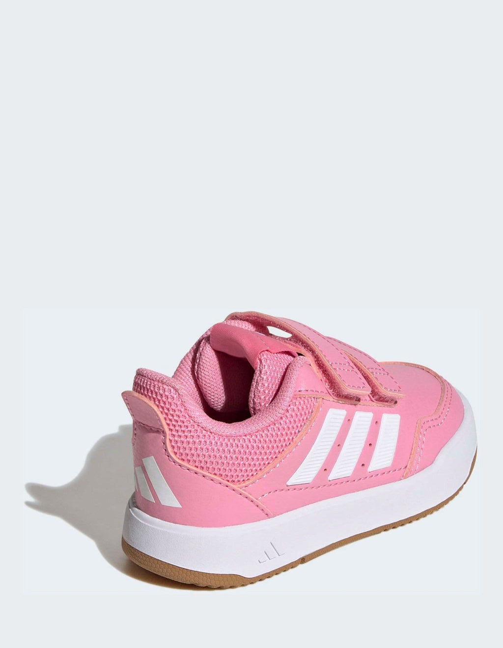 adidas White Tensaur Hook and Loop Infant Trainers