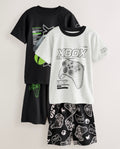 Black/Grey Xbox Short Pyjamas 2 Pack