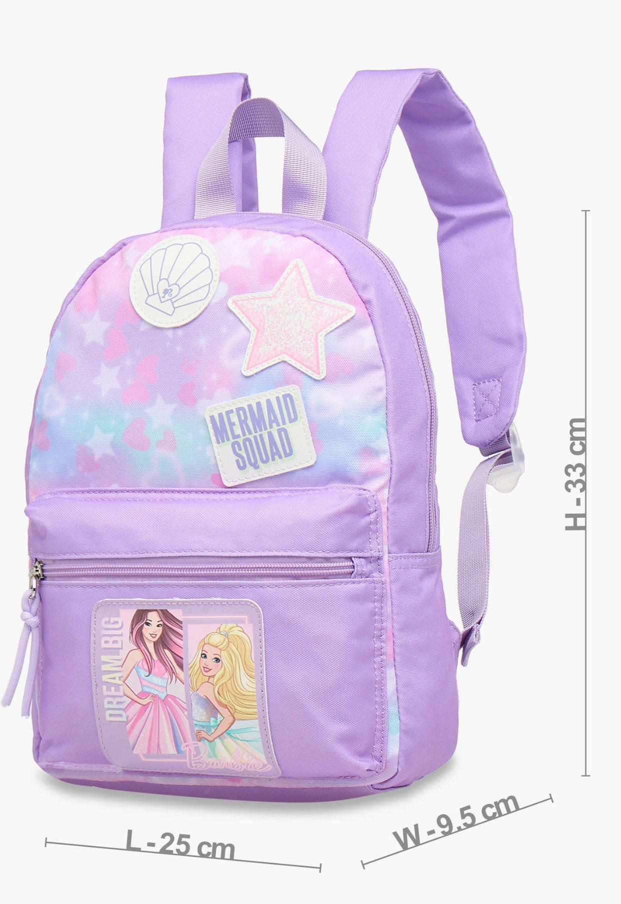 Barbie Print School Backpack 14 inch