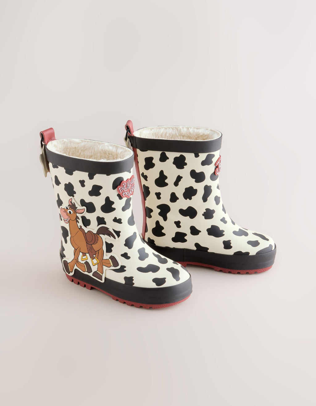 Black/White/Red Toy Story Wellies