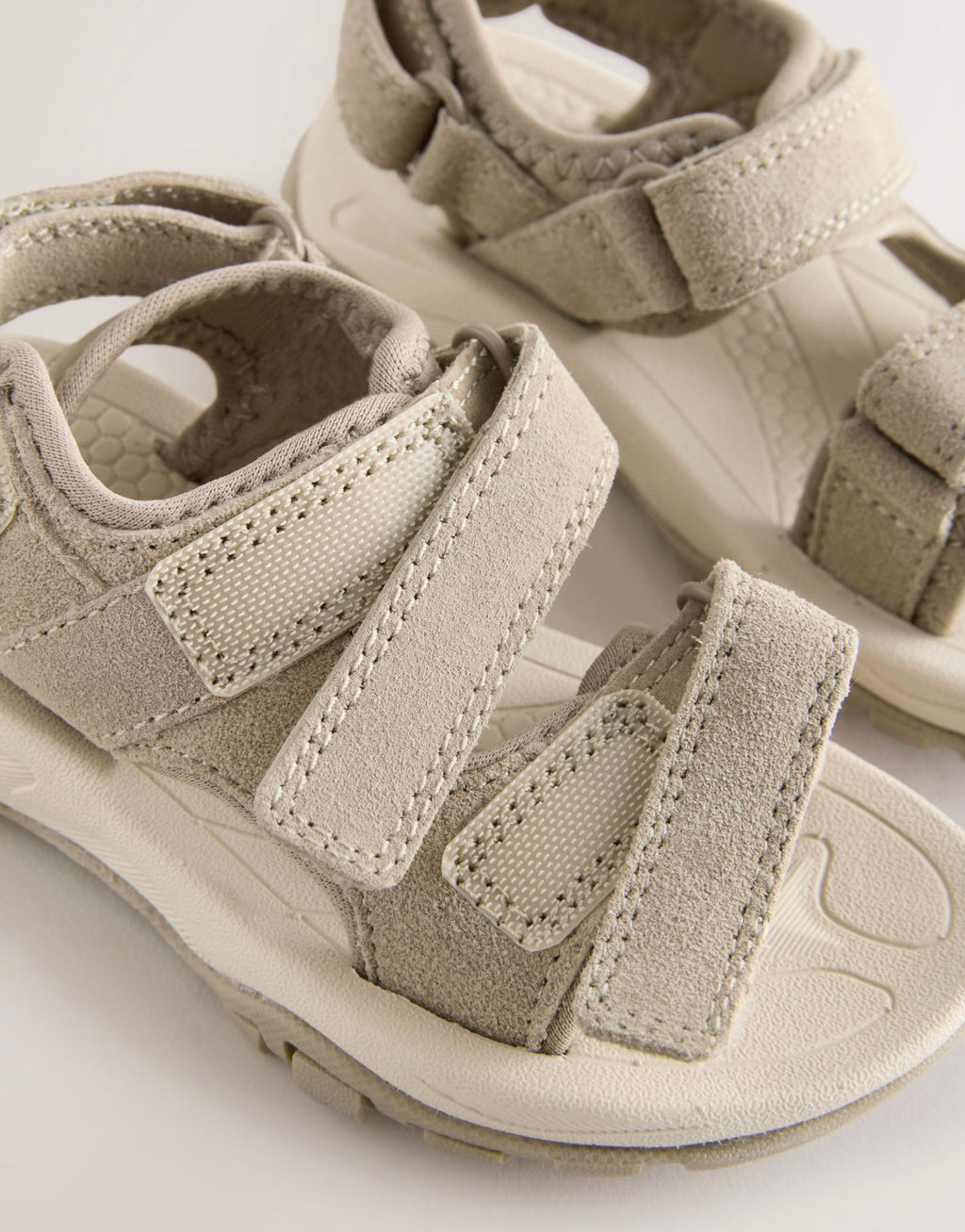 Neutral Leather Touch Fastening
Trekker Sandals