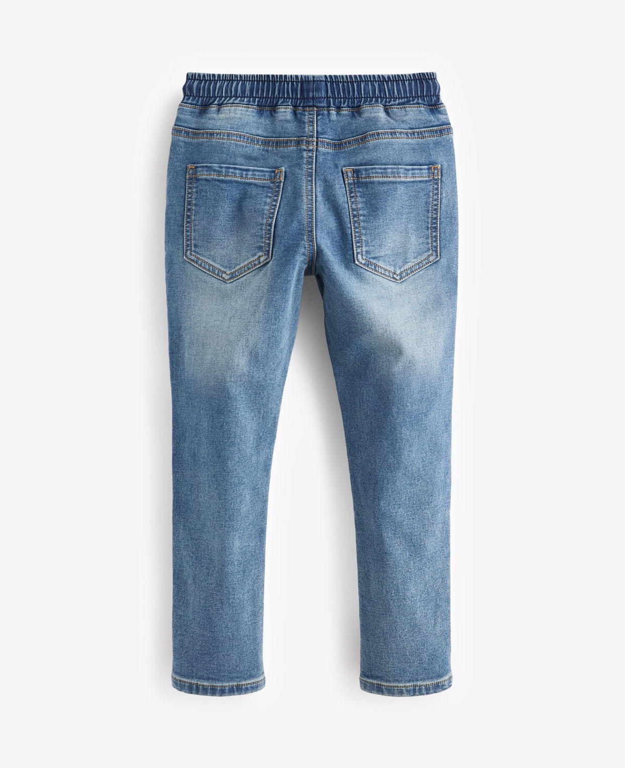 Light Blue Skinny Fit Stretch Elasticated Waist Jeans