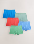 Multi Fluorescent Soft Waistband Trunks 5 Pack