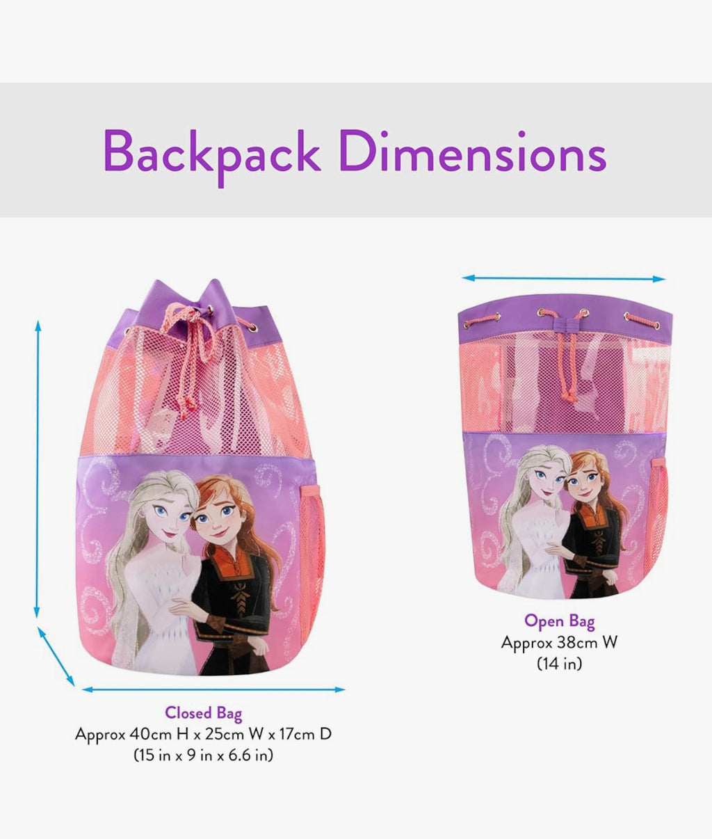 Disney Frozen Anna And Elsa Swim Bag