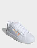 adidas White Grand Court 3.0 Junior Trainers