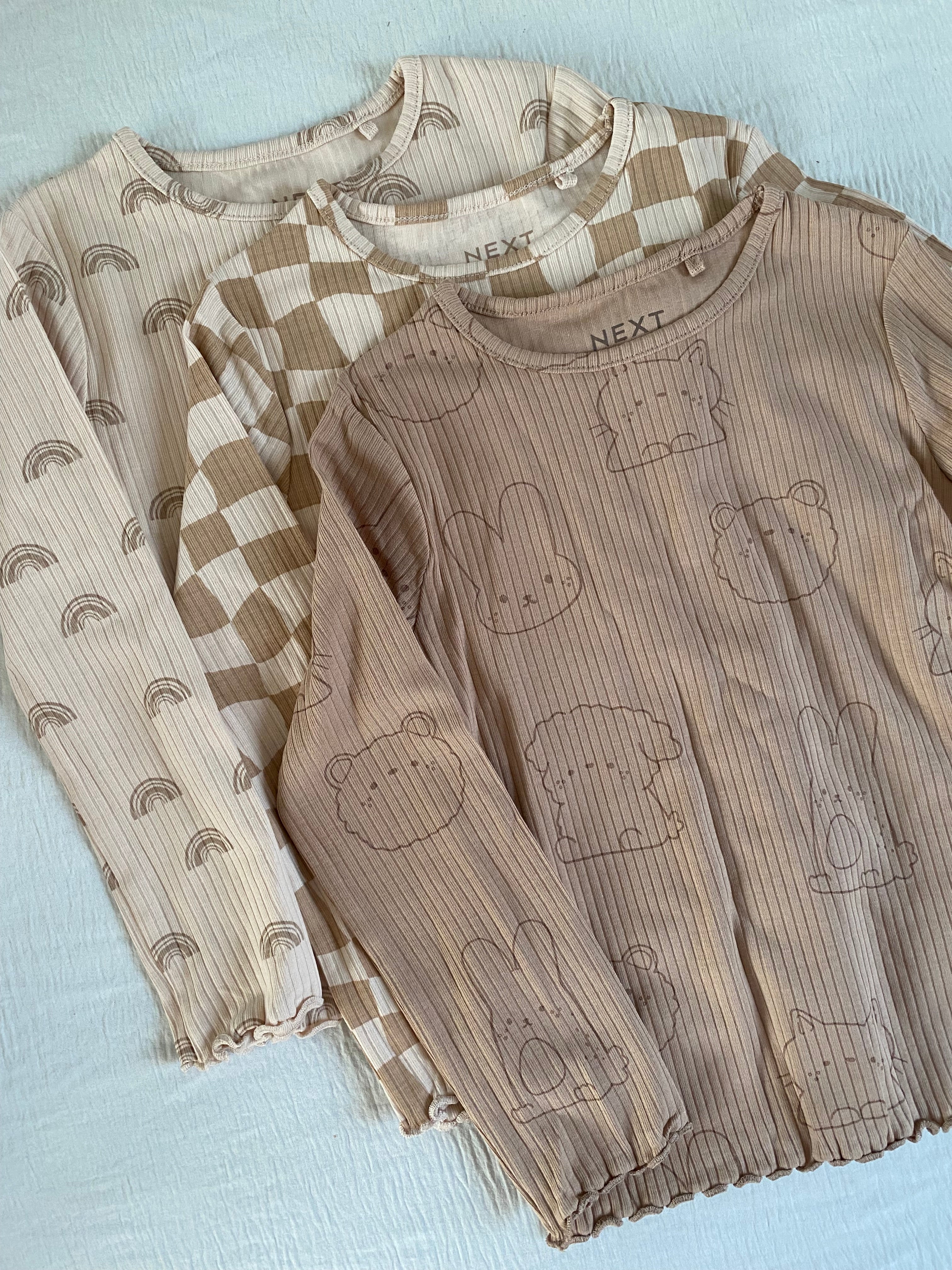 3pack Long Sleeve T-shirt Set (immediate)