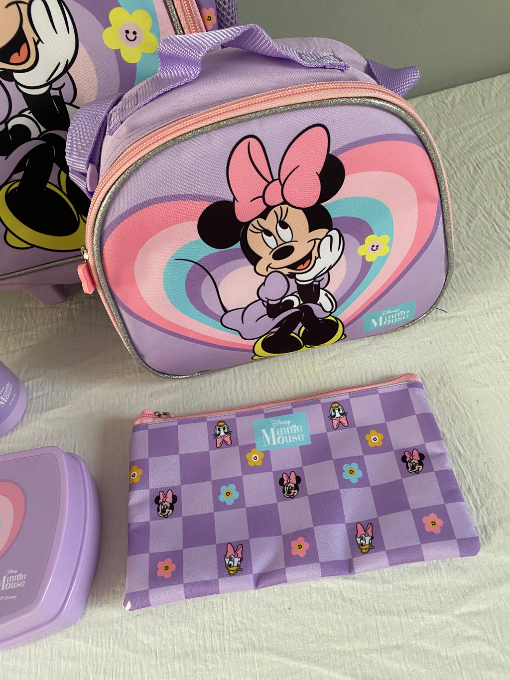Minnie Mouse 5pcs School Bag Set (immediate)