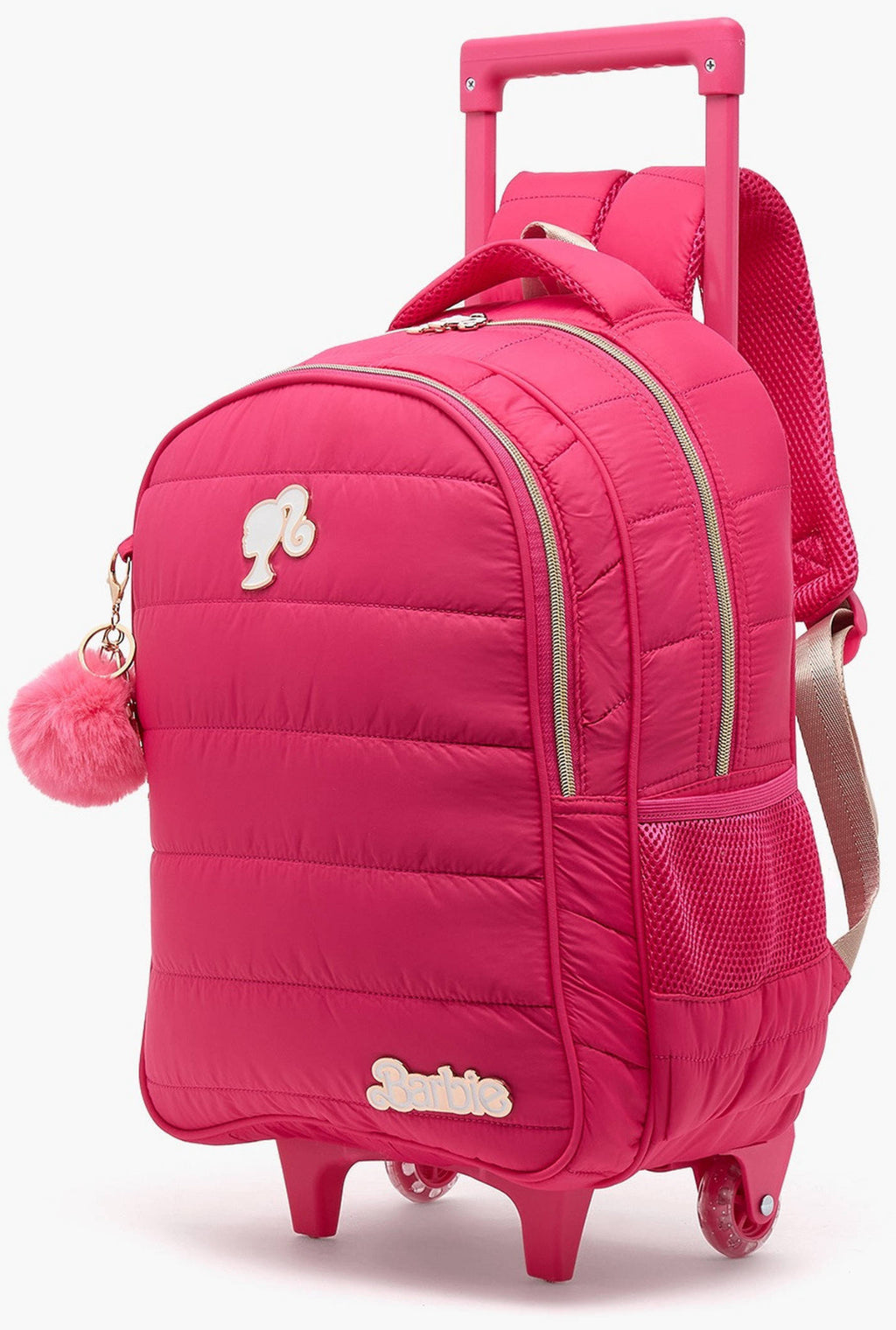 Barbie Textured Trolley Bag - 18 inches