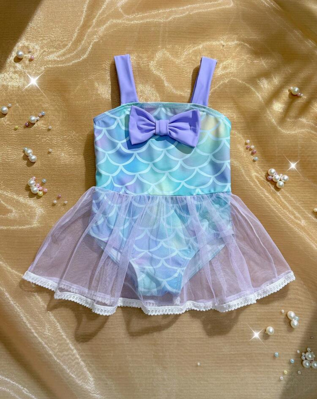 Baby Girls Mermaid Swimsuit (immediate)