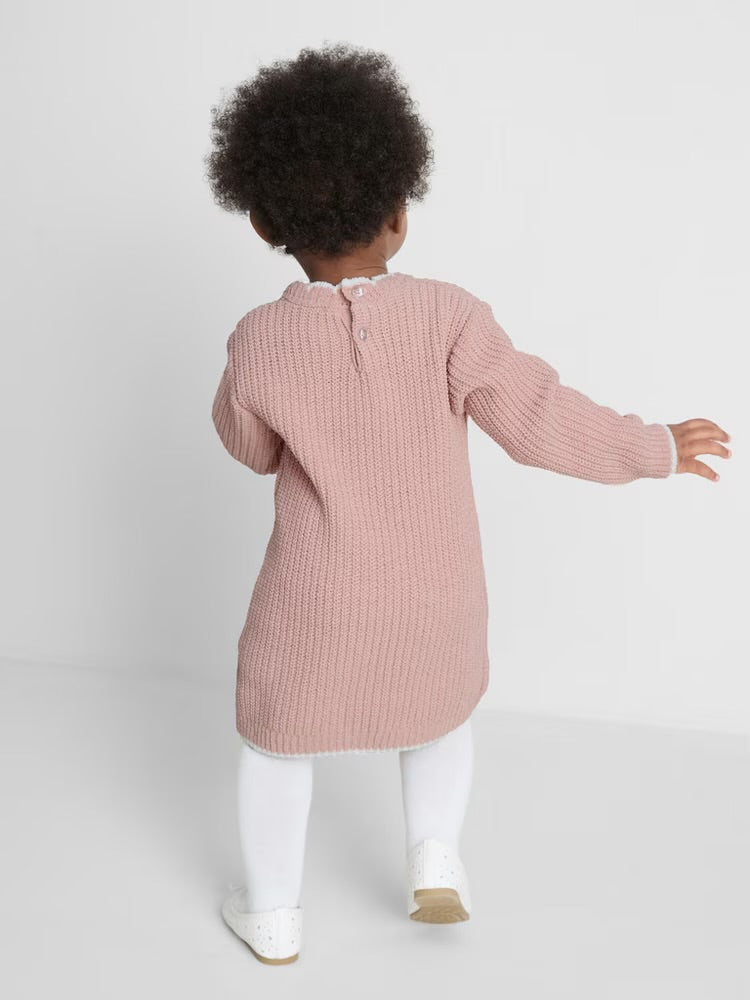 Disney's Minnie Mouse Jumper Dress and Tights Set (immediate)