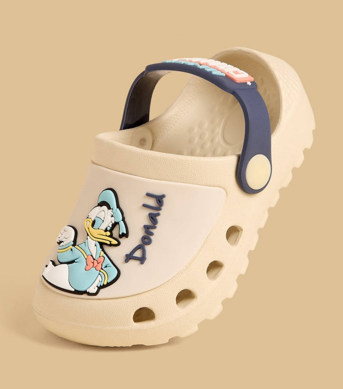 Mickey Mouse and Donald Duck Applique Clogs with Backstrap