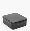 Black Lunch Box & Stainless Jar