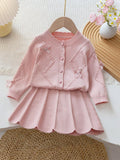 Baby Girl 2pcs Knitwear Set