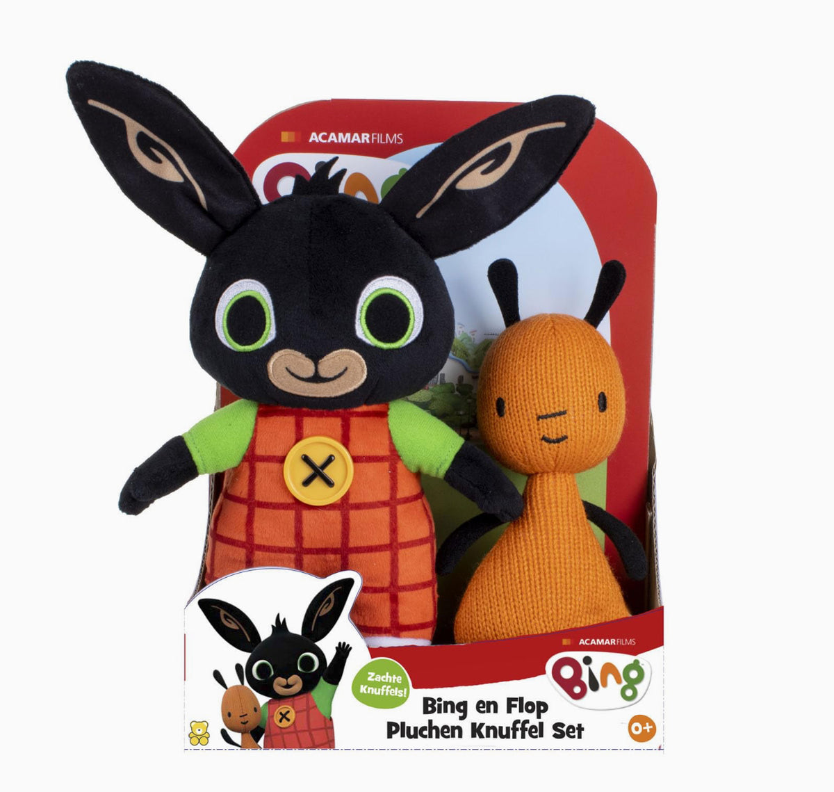 Bing & Flop Twin Pack Soft Toys