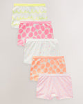 Pink/Orange Short Briefs 5 Pack