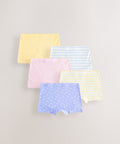 Pink/Blue Short Briefs 5 Pack