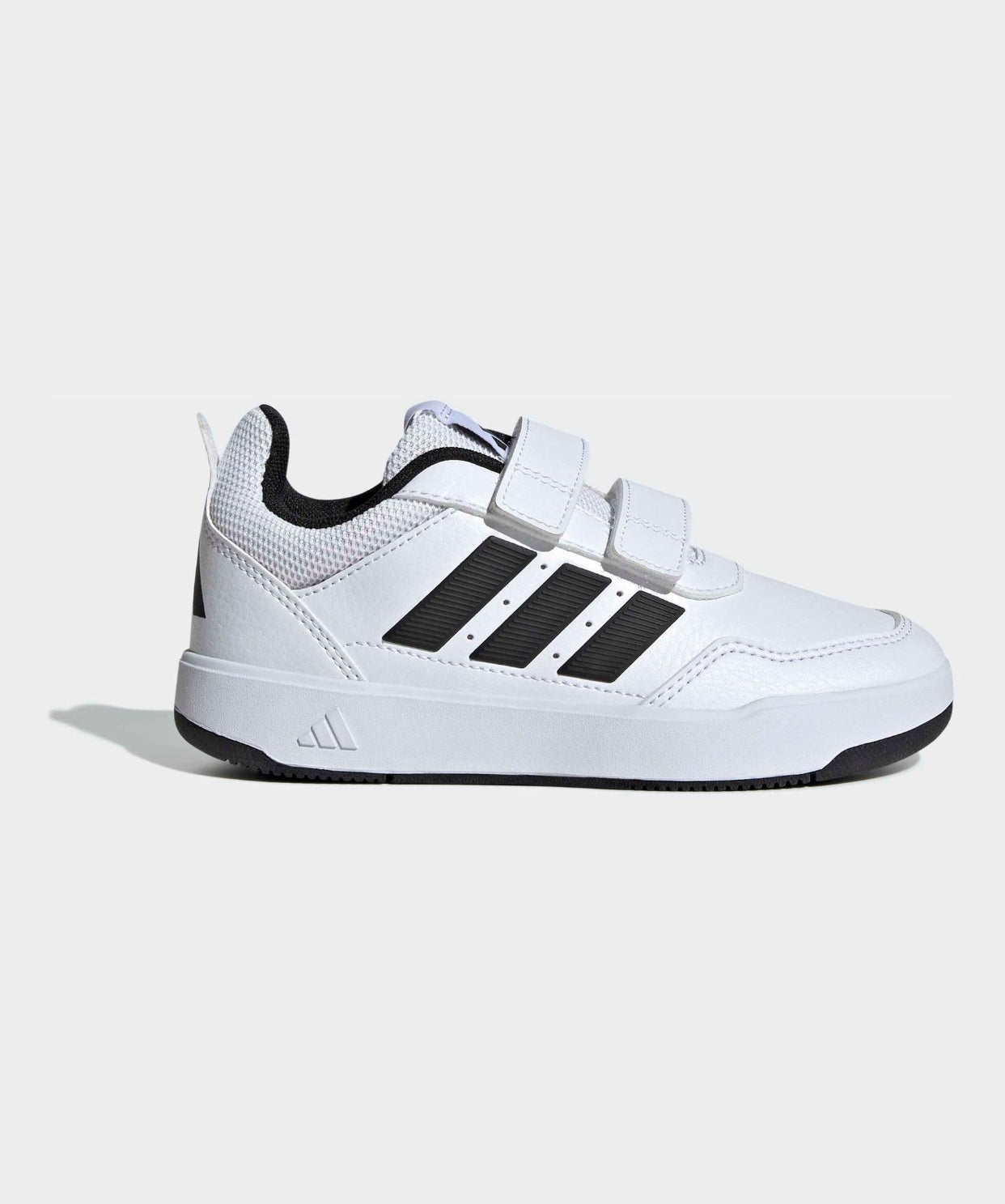 adidas White/Black Hook and Loop Tensaur Sport 3.0 Junior Trainers