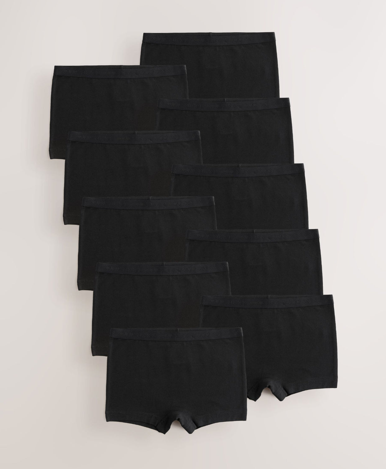 Black Short Briefs 10 Pack