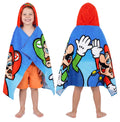 Super Mario Hooded Towels for Boys