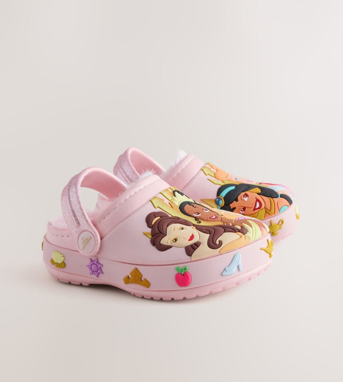 Pink Disney Princess Cosy Lined
Slipper Clogs