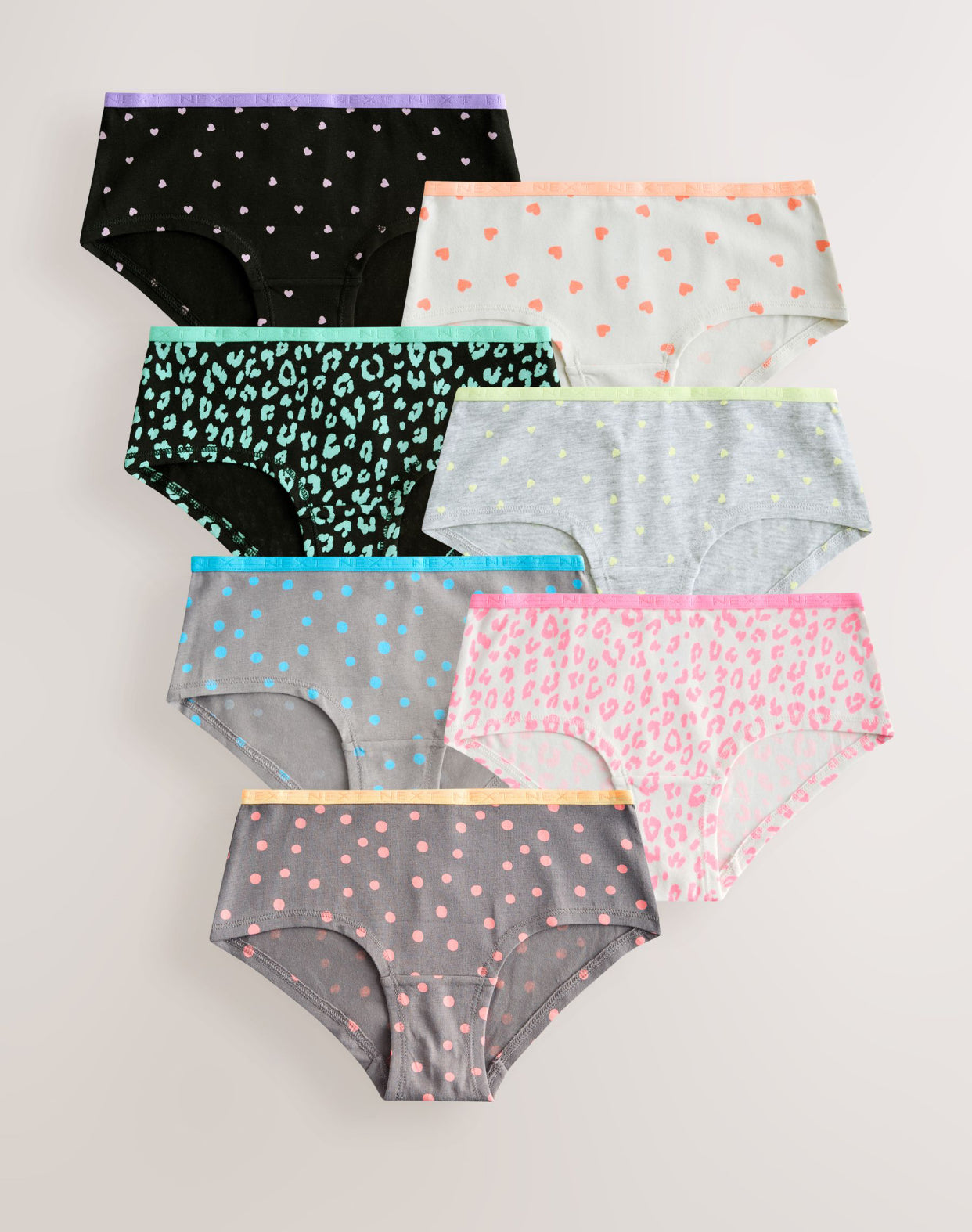 Leopard Print Hipsters Briefs 7
Pack