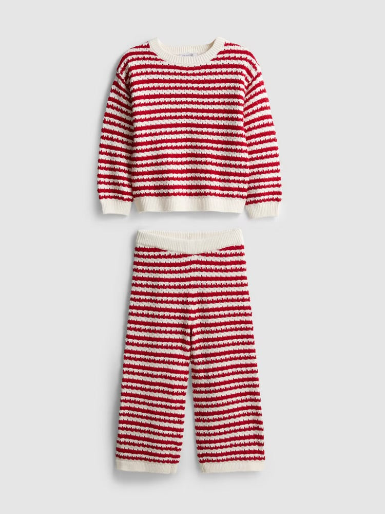 Stripe Jumper and Trousers Set