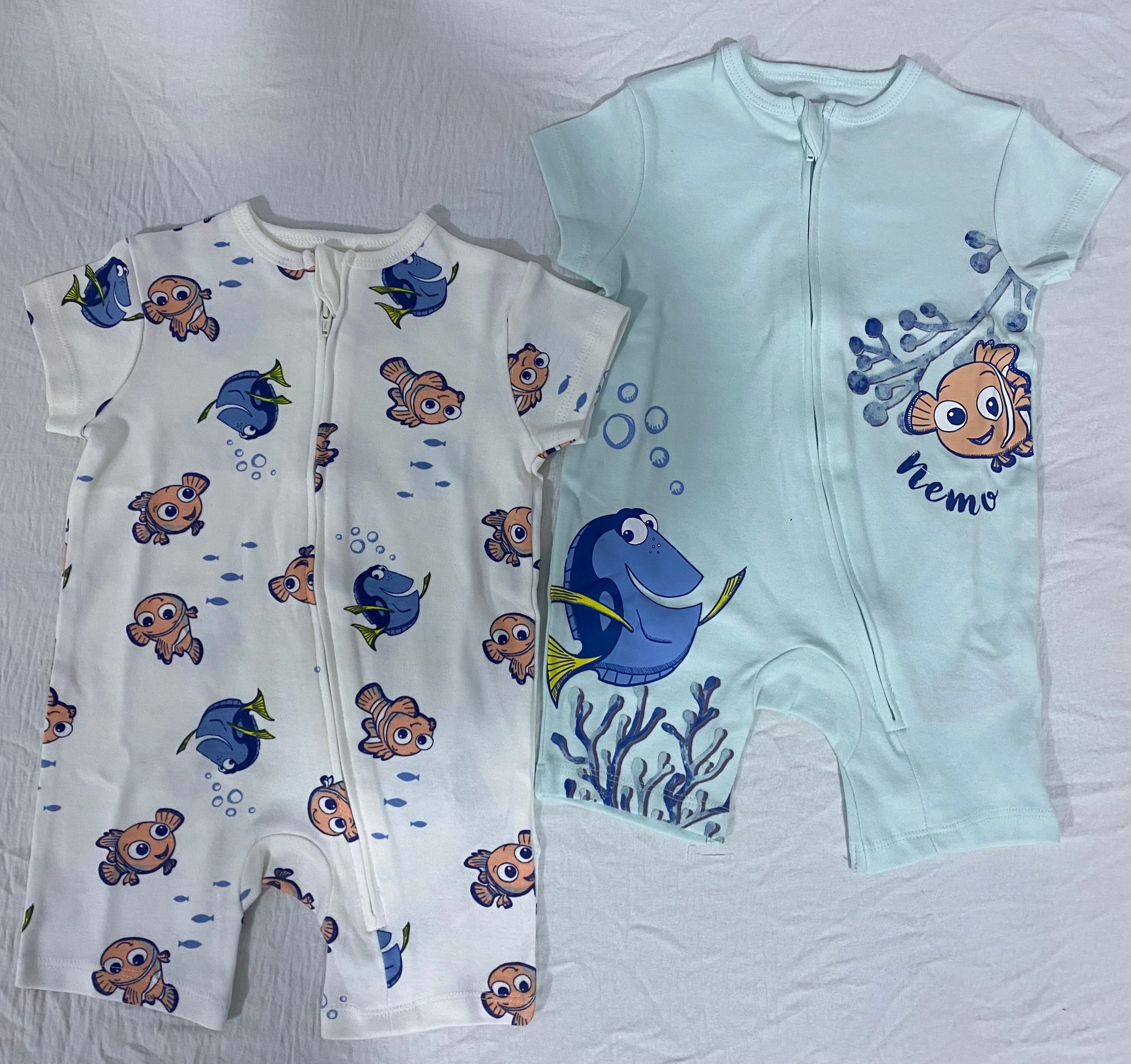 2pack Finding Nemo rompers (immediate)